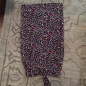 Size 4 NWOT Jcrew midi skirt